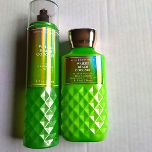 Bath and Body Works Waikiki Fragrance Mist and Body Lotion